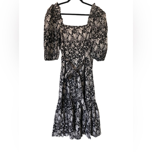 NWT St. Roche Sustainable Floral Wrap Dress - Picture 5 of 12